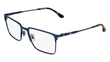 Lacoste L2321 Eyeglasses in Matte Blue - 3/4 view