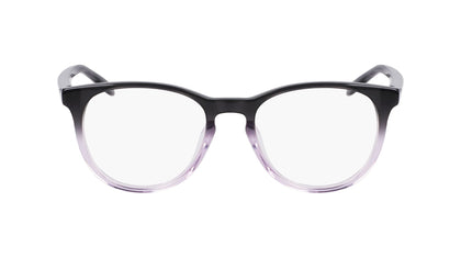 Nike 5057 N Eyeglasses in Smoke/Lilac Bloom Gradient - front view