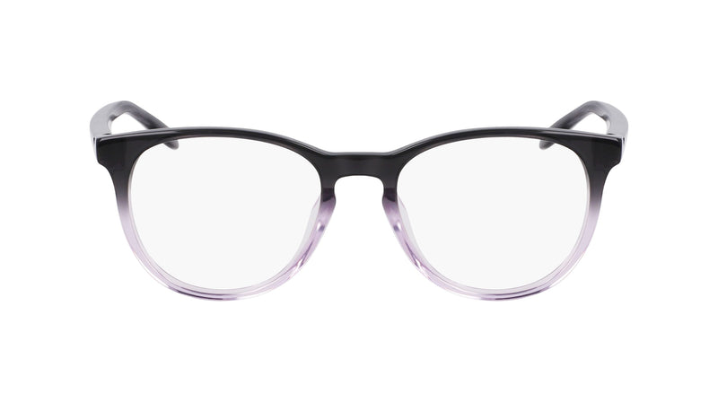Nike 5057 N Eyeglasses in Smoke/Lilac Bloom Gradient - front view