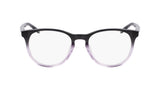 Nike 5057 N Eyeglasses in Smoke/Lilac Bloom Gradient - front view