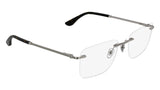 Lacoste L2324 Eyeglasses in Light Gunmetal - 3/4 view, other side