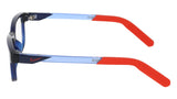 Nike 5065 Eyeglasses in Midnight Navy - side view