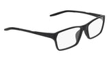 Nike 7410 Eyeglasses in Matte Black - 3/4 view, other side