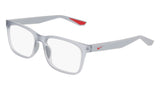 Nike 7415 Eyeglasses in Matte Wolf Grey - 3/4 view