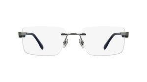 Lacoste L2320 Eyeglasses in Dark Gunmetal - front view