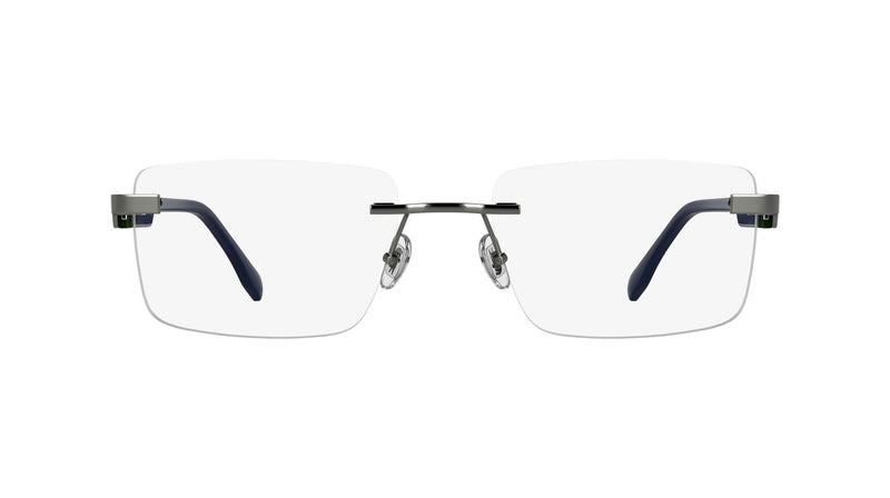 Lacoste L2320 Eyeglasses in Dark Gunmetal - front view