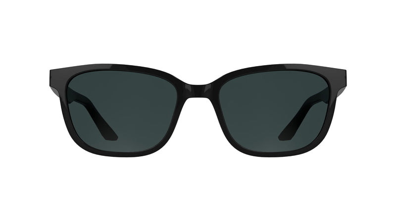 Nike Flash P IQ7241X Sunglasses in Black/Polar Grey - front view