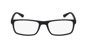 Calvin Klein CK19569N Eyeglasses in Matte Black - front view