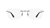 Lacoste L2324 Eyeglasses in Light Gunmetal - front view
