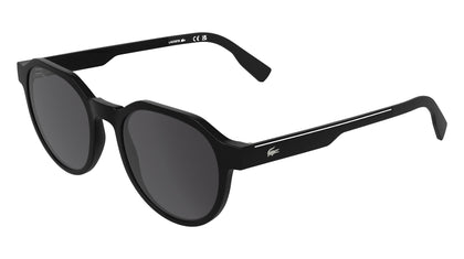 Lacoste L6087S Sunglasses in Black - 3/4 view