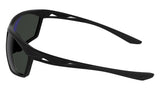 Nike Windtrack Heat IQ7245X Sunglasses in Matte Black/Grey - side view