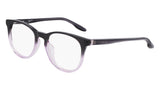 Nike 5057 N Eyeglasses in Smoke/Lilac Bloom Gradient - 3/4 view
