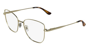 Lacoste L2323 Eyeglasses in Gold - 3/4 view