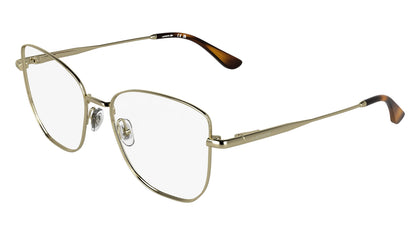 Lacoste L2323 Eyeglasses in Gold - 3/4 view
