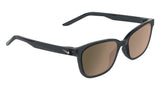 Nike Flash P IQ7241X Sunglasses in Anthracite/Polar Rose Gold Mirror - 3/4 view, other side