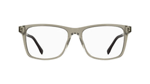 Lacoste L4013 Eyeglasses in Transparent Sand - front view