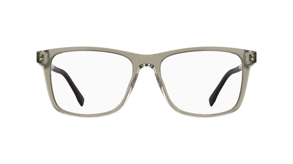 Lacoste L4013 Eyeglasses in Transparent Sand - front view