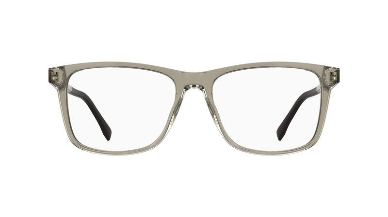 Lacoste L4013 Eyeglasses in Transparent Sand - front view