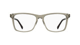 Lacoste L4013 Eyeglasses in Transparent Sand - front view