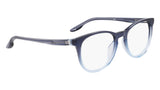 Nike 5057 N Eyeglasses in Obsidian/Ashen Slate Gradient - 3/4 view, other side