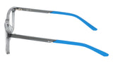 Nike 5071 Eyeglasses in Smoke Grey/Photo Blue - side view