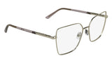 Calvin Klein CK26102 Eyeglasses in Light Gold - 3/4 view, other side