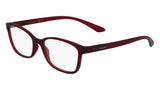 Calvin Klein CK23525N Eyeglasses in Matte Burgundy - 3/4 view