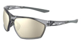 Nike Windtrack Heat E IQ7271X Sunglasses in Wolf Grey/Road Tint - 3/4 view
