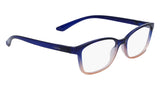 Calvin Klein CK23525N Eyeglasses in Blue - 3/4 view, other side