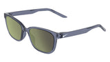 Nike Flash P IQ7241X Sunglasses in Iron Purple/Polar Yellow Flash - 3/4 view