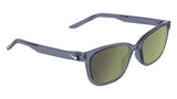 Nike Flash P IQ7241X Sunglasses in Iron Purple/Polar Yellow Flash - 3/4 view, other side