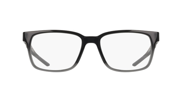 Nike 7409 Eyeglasses in Black/Smoke Grey Fade - front view