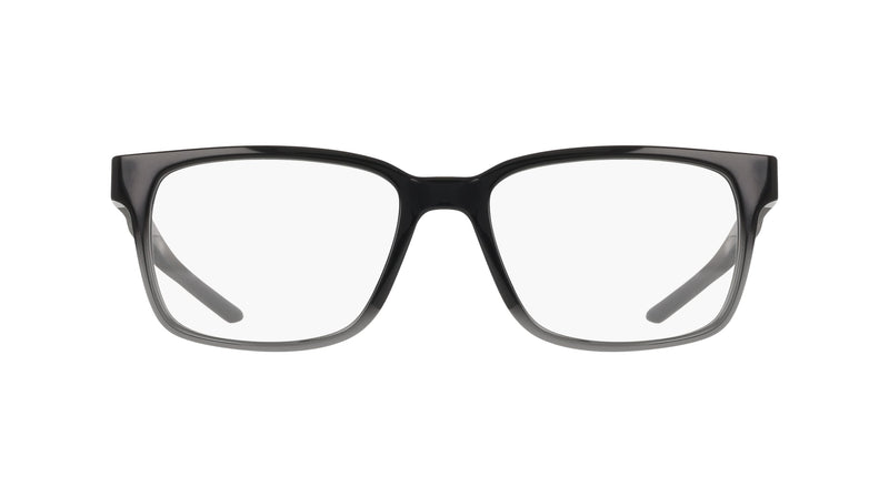 Nike 7409 Eyeglasses in Black/Smoke Grey Fade - front view