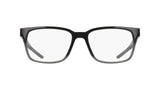 Nike 7409 Eyeglasses in Black/Smoke Grey Fade - front view