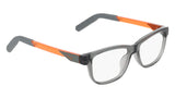 Nike 5065 Eyeglasses in Smoke Grey - 3/4 view, other side