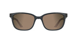Nike Flash P IQ7241X Sunglasses in Anthracite/Polar Rose Gold Mirror - front view