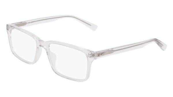 Nike 1001Y Eyeglasses in Clear - 3/4 view