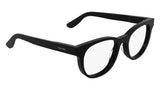Calvin Klein CK25542 Eyeglasses in Black - 3/4 view, other side
