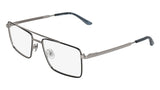 Calvin Klein CK26101 Eyeglasses in Light Ruthenium - 3/4 view