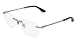 Lacoste L2324 Eyeglasses in Light Gunmetal - 3/4 view