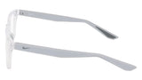 Nike 7414 Eyeglasses in Clear - side view