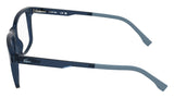 Lacoste L4013 Eyeglasses in Transparent Blue - side view