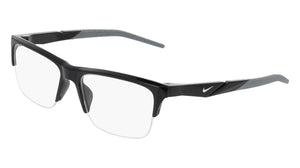 Nike 7279 Eyeglasses in Black - 3/4 view