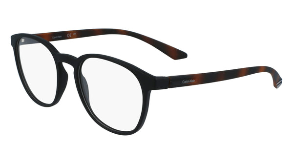 Calvin Klein CK23527N Eyeglasses in Black/Havana - 3/4 view