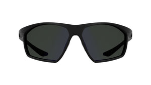 Nike Windtrack Heat IQ7245X Sunglasses in Matte Black/Grey - front view