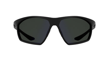 Nike Windtrack Heat IQ7245X Sunglasses in Matte Black/Grey - front view