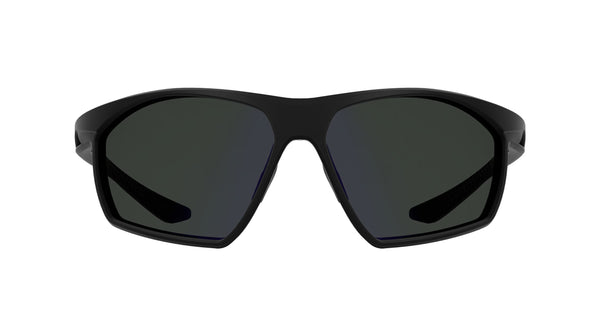 Nike Windtrack Heat IQ7245X Sunglasses in Matte Black/Grey - front view