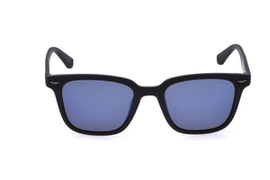 Police SPLE01M Sunglasses in Matte Black - front view