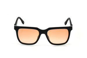 Police SPLN34C Sunglasses in Shiny Black - front view