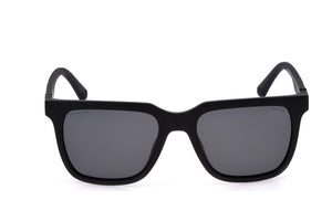 Police SPLN34V Sunglasses in Matte Black - front view